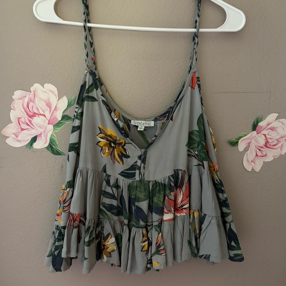 Women’s patrons of peace, tank top size medium